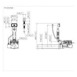 Dornbracht Ablaufgarnitur mechanisch 3 1/2" für Küchenbecken Bowdenzug, Edelsta... DORNBRACHT-10405004-86 4099477302492 (Abb. 1)