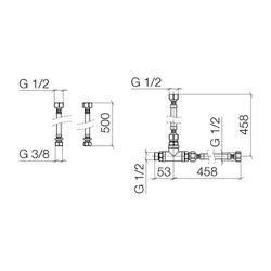 Dornbracht Schlauchset bleifrei für Umstellung 29 12X SSS, 1250997090... DORNBRACHT-1250997090 4029011668586 (Abb. 1)