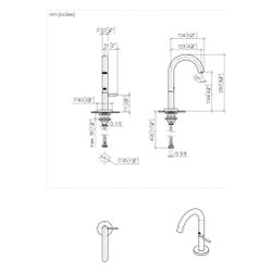 Dornbracht Standventil Meta, Kaltwasser, starrer Auslauf, Ausladung 123mm, max.... DORNBRACHT-17500662-37 4099477432205 (Abb. 1)