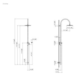 Dornbracht Meta Duschstele mit Brause-Einhandmischer Serienspezifisch 26024661 ... DORNBRACHT-26024661-33 4029011921681 (Abb. 1)