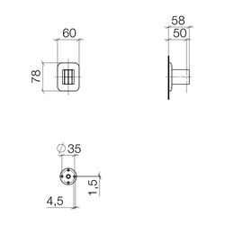 Dornbracht Brausehalter Lissé, Chrom gebürstet... DORNBRACHT-28050845-93 4029011944703 (Abb. 1)