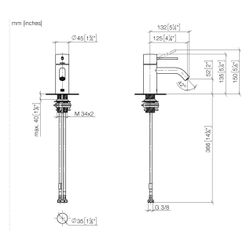 Dornbracht Meta Waschtisch-Einhandmischer ohne Ablaufgarnitur 33526662 platin m... DORNBRACHT-33526662-06 4029011829079 (Abb. 1)