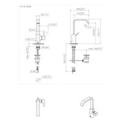 Dornbracht Waschtisch-Einhandbatterie IMO starrer Auslauf 170mm mit hohem Ausla... DORNBRACHT-33528671-37 4099477437095 (Abb. 1)