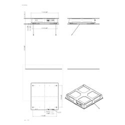Dornbracht Unterputz-Deckeneinbaukasten Rainmoon mit Farblicht 1356x1356x290mm 2... DORNBRACHT-3561597090 4099477038872 (Abb. 1)