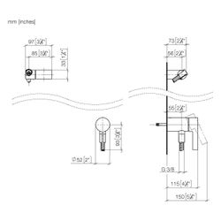 Dornbracht Unterputz-Einhandmischer Serienneutral 36002970 chrom... DORNBRACHT-36002970-00 4029011876646 (Abb. 1)