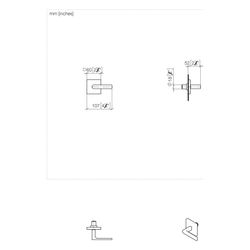 Dornbracht Unterputzventil IMO rechtsschließend, Platin gebürstet, 1/2"... DORNBRACHT-36607671-06 4099477154039 (Abb. 1)