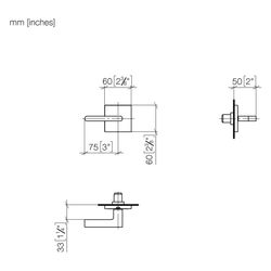 Dornbracht CL.1 Unterputzventil Serienspezifisch 1/2" 36607717 Messing gebürste... DORNBRACHT-36607717-28 4029011935800 (Abb. 1)
