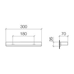 Dornbracht LULU Wannengriff 83030710 platin matt... DORNBRACHT-83030710-06 4029011439001 (Abb. 1)