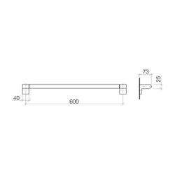 Dornbracht IMO Badetuchhalter 83060670 chrom... DORNBRACHT-83060670-00 4029011564239 (Abb. 1)
