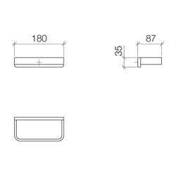 Dornbracht LULU Handtuchring eckig 83200710 chrom... DORNBRACHT-83200710-00 4029011439032 (Abb. 1)