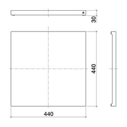 Dornbracht Schneidbrett Serienneutral 84700000 eiche... DORNBRACHT-84700000-48 4029011564369 (Abb. 1)