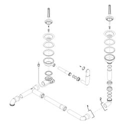 Dornbracht Ablaufgarnitur Edelstahl gebürstet, 04110100900-86... DORNBRACHT-04110100900-86 4029011549694 (Abb. 1)