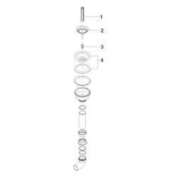 Dornbracht Ablaufgarnitur, Edelstahl gebürstet, 04110101100-86... DORNBRACHT-04110101100-86 4029011549700 (Abb. 1)