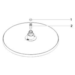Dornbracht Regenbrause rund, 300mm, Chrom, 04120509100-00... DORNBRACHT-04120509100-00 4029011715631 (Abb. 1)