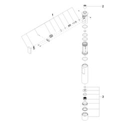 Dornbracht Spülbrause, 49x163x49mm, Chrom, 04121110110-00... DORNBRACHT-04121110110-00 4029011612398 (Abb. 1)