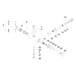 Dornbracht Brausethermostat-Anschluss, 315x85x210mm, Schwarz matt, 041701047... DORNBRACHT-04170104701-33 4029011745782 (Abb. 1)