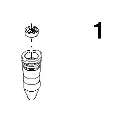 Dornbracht Rohrbelüfter, 14x37,5mm, 9l/min, 0418402750090... DORNBRACHT-0418402750090 4029011720437 (Abb. 1)