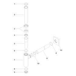 Dornbracht Geruchverschluss 1 1/4" eckig, Dark Platinum gebürstet, 10060780-99... DORNBRACHT-10060780-99 4029011795343 (Abb. 1)