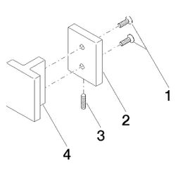 Dornbracht Symetrics Türgriff Serienspezifisch 11000980 platin matt... DORNBRACHT-11000980-06 4029011632983 (Abb. 1)