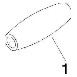 Dornbracht Griff, Designteil, 1116782060... DORNBRACHT-1116782060 4029011151781 (Abb. 1)