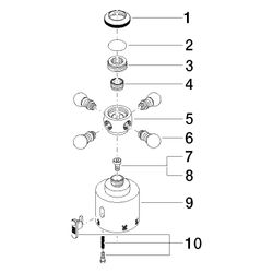 Dornbracht Skalengriff Madison Platin, 11420360-08... DORNBRACHT-11420360-08 4029011158889 (Abb. 1)