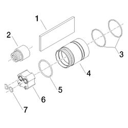 Dornbracht Verlängerung Serienneutral 12070970 20mm... DORNBRACHT-1207097090 4029011372766 (Abb. 1)