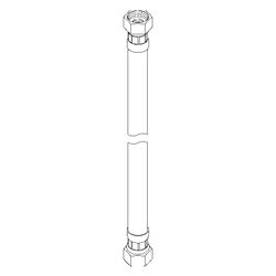 Dornbracht Druckschlauch, 1/2"x1/2"x600mm, 1250397090... DORNBRACHT-1250397090 4029011163937 (Abb. 1)