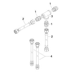 Dornbracht Schlauchset bleifrei für Umstellung 29 12X SSS, 1250997090... DORNBRACHT-1250997090 4029011668586 (Abb. 1)