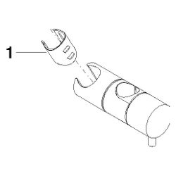 Dornbracht Schieber Serienneutral 12570970 Messing gebürstet... DORNBRACHT-12570970-28 4029011921612 (Abb. 1)