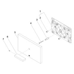 Dornbracht Abdeckplatte für Tece WC-UP-Spülkasten 150x240x15mm Zwei-Mengen-Tech... DORNBRACHT-12660979-28 4029011896514 (Abb. 1)