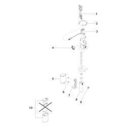 Dornbracht Steuergerät für Standmontage für eMOTE, 1282685090... DORNBRACHT-1282685090 4029011555473 (Abb. 1)