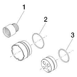 Dornbracht Verlängerung 20mm für 35 860 970 90... DORNBRACHT-1286997090 4029011857430 (Abb. 1)