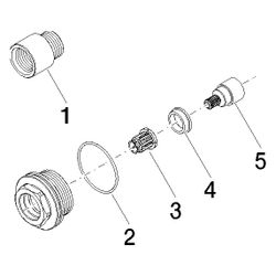 Dornbracht Verlängerung 20mm für 35 860 970 90, für Meta Pure 36 86X 664-FF... DORNBRACHT-1287097090 4029011856105 (Abb. 1)