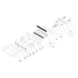 Dornbracht Schwallauslauf Water Fall für Wandmontage Ausladung 120mm, Messing g... DORNBRACHT-13420979-28 4029011896552 (Abb. 1)