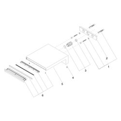 Dornbracht Wannen-Schwallauslauf Deque Wandmontage, 200mm Platte 180x60mm 26,5l... DORNBRACHT-13430740-08 4029011895333 (Abb. 1)