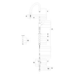 Dornbracht Tara Auslauf 13512890 220mm chrom... DORNBRACHT-13512890-00 4029011170331 (Abb. 1)