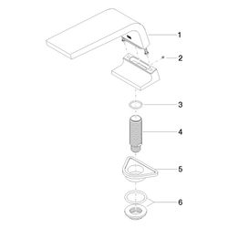 Dornbracht Wannenauslauf CL.1 ohne Umstellung für Standmontage Ausladung 200mm,... DORNBRACHT-13612705-00 4029011702167 (Abb. 1)