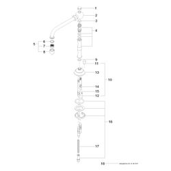 Dornbracht Auslauf für Madison, 200mm, Chrom, 13715380-00... DORNBRACHT-13715380-00 4029011408380 (Abb. 1)