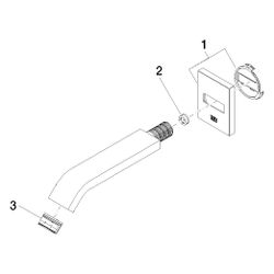 Dornbracht IMO Waschtisch-Wandauslauf ohne Ablaufgarnitur 13800670 chrom... DORNBRACHT-13800670-00 4029011749728 (Abb. 1)