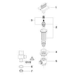 Dornbracht CL.1 Seitenventil linksschließend 20005706 chrom... DORNBRACHT-20005706-00 4029011705298 (Abb. 1)