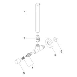 Dornbracht Eckventil rund Rosette Durchmesser 55mm Schlauchabdeckung 200mm, Dar... DORNBRACHT-22901979-39 4099477488653 (Abb. 1)