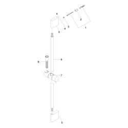 Dornbracht Duschgarnitur Serienneutral 26413979 schwarz matt... DORNBRACHT-26413979-33 4029011921322 (Abb. 1)