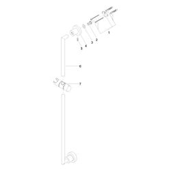 Dornbracht Tara Wandrohr mit Schieber 26701892 platin... DORNBRACHT-26701892-08 4029011525162 (Abb. 1)