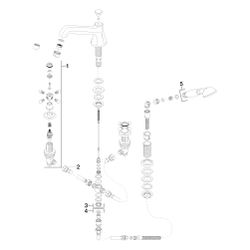 Dornbracht Wannen-Vierlochbatterie Madison für Wannen/Fliesenrandmontage mit Ha... DORNBRACHT-27502360-43 4099477488837 (Abb. 1)