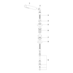 Dornbracht Schlauchbrausegarnitur Vaia für Wannenrandmontage, Messing gebürstet... DORNBRACHT-27702809-28 4029011897948 (Abb. 1)