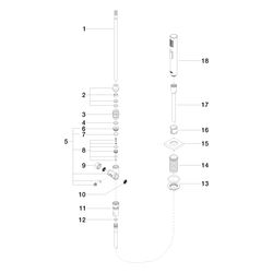 Dornbracht Spülbrausegarnitur Serienneutral 27722970 chrom... DORNBRACHT-27722970-00 4029011790904 (Abb. 1)