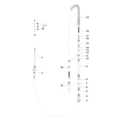 Dornbracht Profibrausegarnitur Serienneutral 27789970 platin... DORNBRACHT-27789970-08 4029011894756 (Abb. 1)