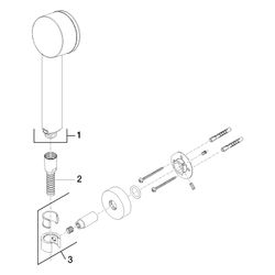 Dornbracht Meta Schlauchbrausegarnitur 27805625 schwarz matt... DORNBRACHT-27805625-33 4029011784064 (Abb. 1)