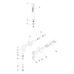 Dornbracht Schlauchbrausegarnitur mit Einzelrosetten Symetrics FlowReduce 6... DORNBRACHT-27811980-330010 4099477414126 (Abb. 1)