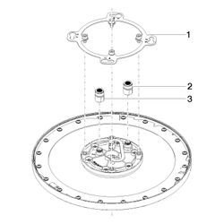 Dornbracht Regenbrause für Deckeneinbau D 300mm Pure Rain 12l/min Purify Rain 6... DORNBRACHT-28033970-33 4029011960710 (Abb. 1)